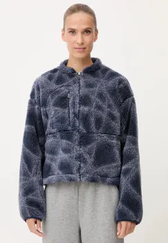 The North Face hanorac fleece Extreme Pile culoarea bleumarin, cu imprimeu, NF0A8D5XD3O1 imagine