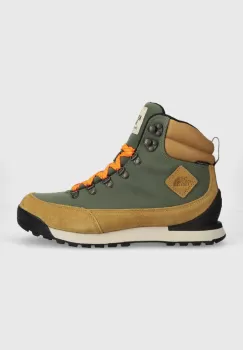The North Face pantofi Back-To-Berkeley IV Textile WP barbati, culoarea verde imagine
