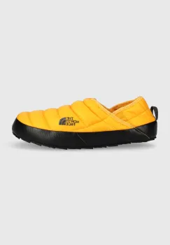 The North Face papuci de casa Men S Thermoball Traction Mule V culoarea portocaliu imagine