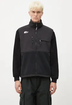 The North Face vesta Retro Denali Vest barbati, culoarea negru, de tranzitie, NF0A88XJJK31 imagine