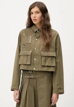 The Ragged Priest geaca culoarea verde, de tranzitie, oversize, RPAW251031OW imagine