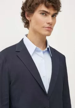 Theory sacou de in culoarea albastru marin imagine