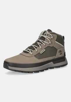 Timberland bocanci de piele Field Trekker Mid culoarea gri, TB0A6DPSA4P1 imagine