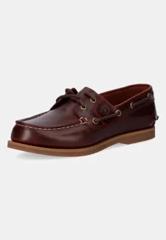 Timberland mocasini pentru femei, din piele Classic Boat Boat imagine