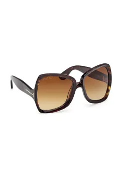 Tom Ford ochelari de soare culoarea maro, FT1222_6052F imagine