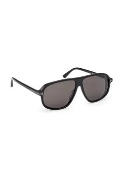 Tom Ford ochelari de soare culoarea negru, FT1208-N_6101A imagine