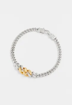 Tom Wood bratara de argint Dean Bracelet Duo imagine