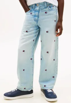 Tommy Hilfiger blugi pentru copii BAGGY imagine