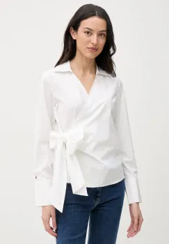 Tommy Hilfiger bluza petrecuta pentru femei, din bumbac imagine