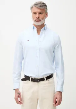 Tommy Hilfiger Camasa barbateasca din bumbac imagine