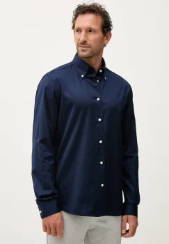 Tommy Hilfiger camasa de barbati din bumbac cu elastan imagine