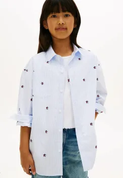 Tommy Hilfiger camasa pentru copii, din bumbac imagine
