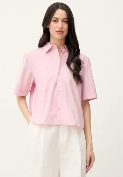 Tommy Hilfiger camasa pentru femei, din bumbac imagine