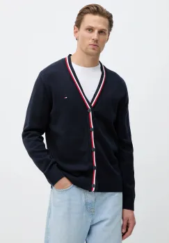 Tommy Hilfiger cardigan din bumbac imagine