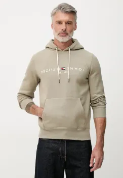 Tommy Hilfiger Hanorac cu gluga barbatesc cu bumbac imagine