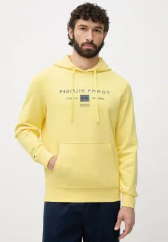 Tommy Hilfiger hanorac cu gluga pentru barbati, din bumbac imagine