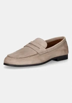 Tommy Hilfiger mocasini pentru femei, din piele intoarsa FLEXIBLE SLIM SUEDE LOAFER imagine