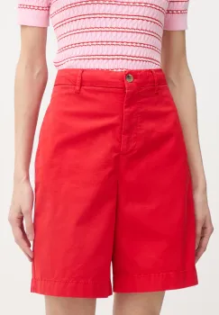 Tommy Hilfiger Pantaloni scurti chinos de femei cu bumbac imagine