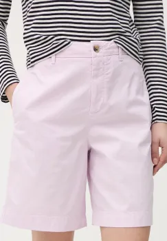 Tommy Hilfiger pantaloni scurti chinos de femei din bumbac imagine