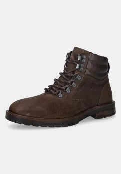 Tommy Hilfiger pantofi din nubuc CLEATED HILFIGER WRM HOOK BOOT imagine