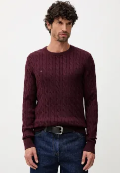 Tommy Hilfiger pulover barbatesc din bumbac imagine