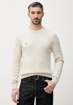 Tommy Hilfiger pulover barbatesc din bumbac imagine