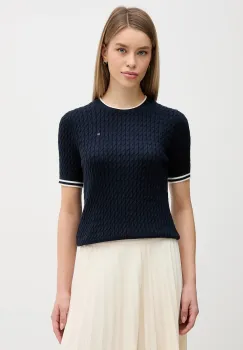 Tommy Hilfiger pulover de bumbac imagine