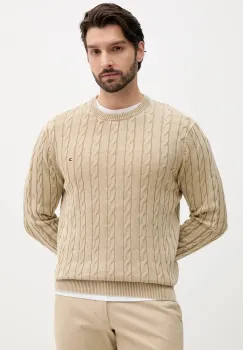 Tommy Hilfiger pulover de bumbac imagine