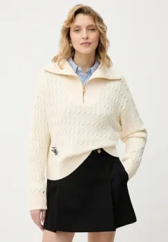 Tommy Hilfiger pulover de bumbac imagine