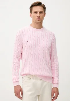 Tommy Hilfiger pulover de bumbac imagine