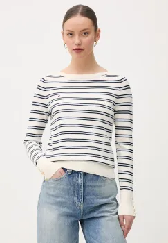 Tommy Hilfiger pulover de dama cu bumbac imagine