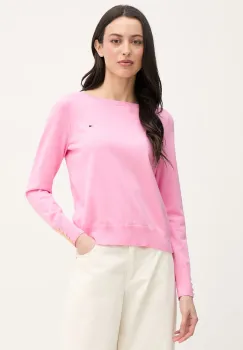 Tommy Hilfiger pulover de dama cu bumbac imagine