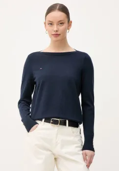 Tommy Hilfiger pulover de dama cu bumbac imagine