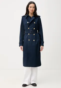 Tommy Hilfiger trenci pentru femei, din bumbac imagine