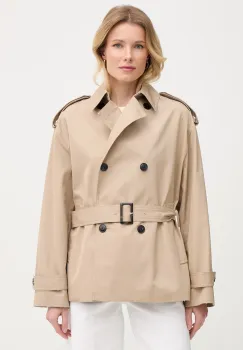 Tommy Hilfiger trenci scurt pentru femei, din bumbac imagine