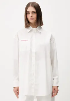 Tommy Jeans bluza tip camasa pentru femei, din bumbac imagine