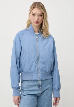 Tommy Jeans geaca bomber femei, de tranzitie, oversize, DW0DW19316 imagine