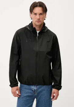 Tommy Jeans geaca culoarea negru, de tranzitie, DM0DM21680 imagine