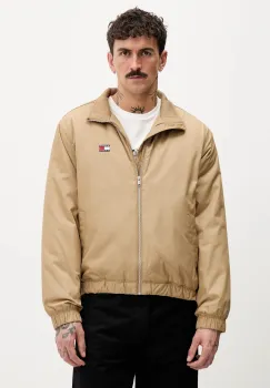 Tommy Jeans geaca culoarea negru, de tranzitie, DM0DM21936 imagine