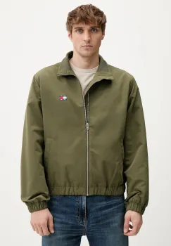 Tommy Jeans geaca culoarea verde, de tranzitie, DM0DM22720 imagine