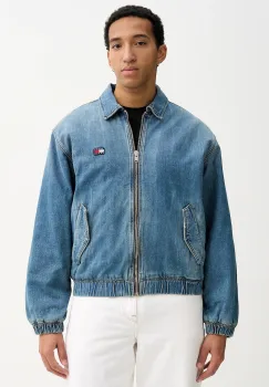 Tommy Jeans geaca jeans de tranzitie, DM0DM22269 imagine