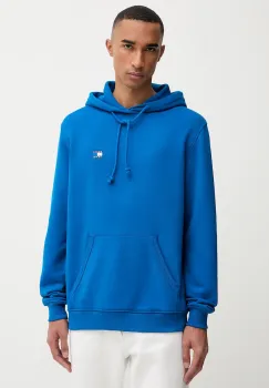 Tommy Jeans hanorac de bumbac barbati, culoarea bleumarin, DM0DM20258 imagine