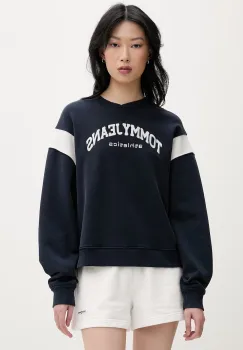 Tommy Jeans hanorac pentru femei, din bumbac imagine