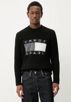 Tommy Jeans pulover din amestec de alpaca imagine