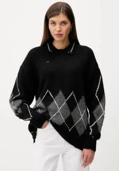 Tommy Jeans pulover din amestec de alpaca culoarea negru, DW0DW22559 imagine