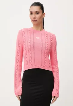 Tommy Jeans pulover pentru femei, din bumbac imagine