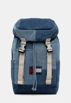 Tommy Jeans rucsac de calatorie in cabina pentru femei, din denim imagine