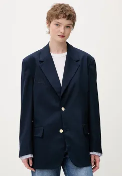 Tommy Jeans sacou cu un singur rand de nasturi pentru femei imagine