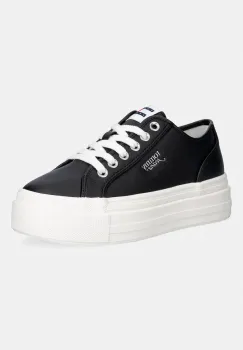 Tommy Jeans TJW FLATFORM SNEAKER LTR tenisi pentru femei, din piele imagine