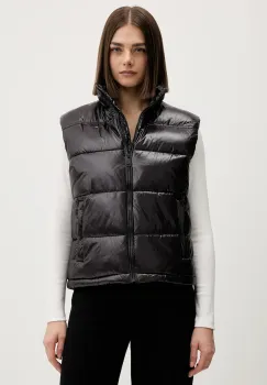 Tommy Jeans vesta culoarea negru, de iarna, DW0DW22037 imagine